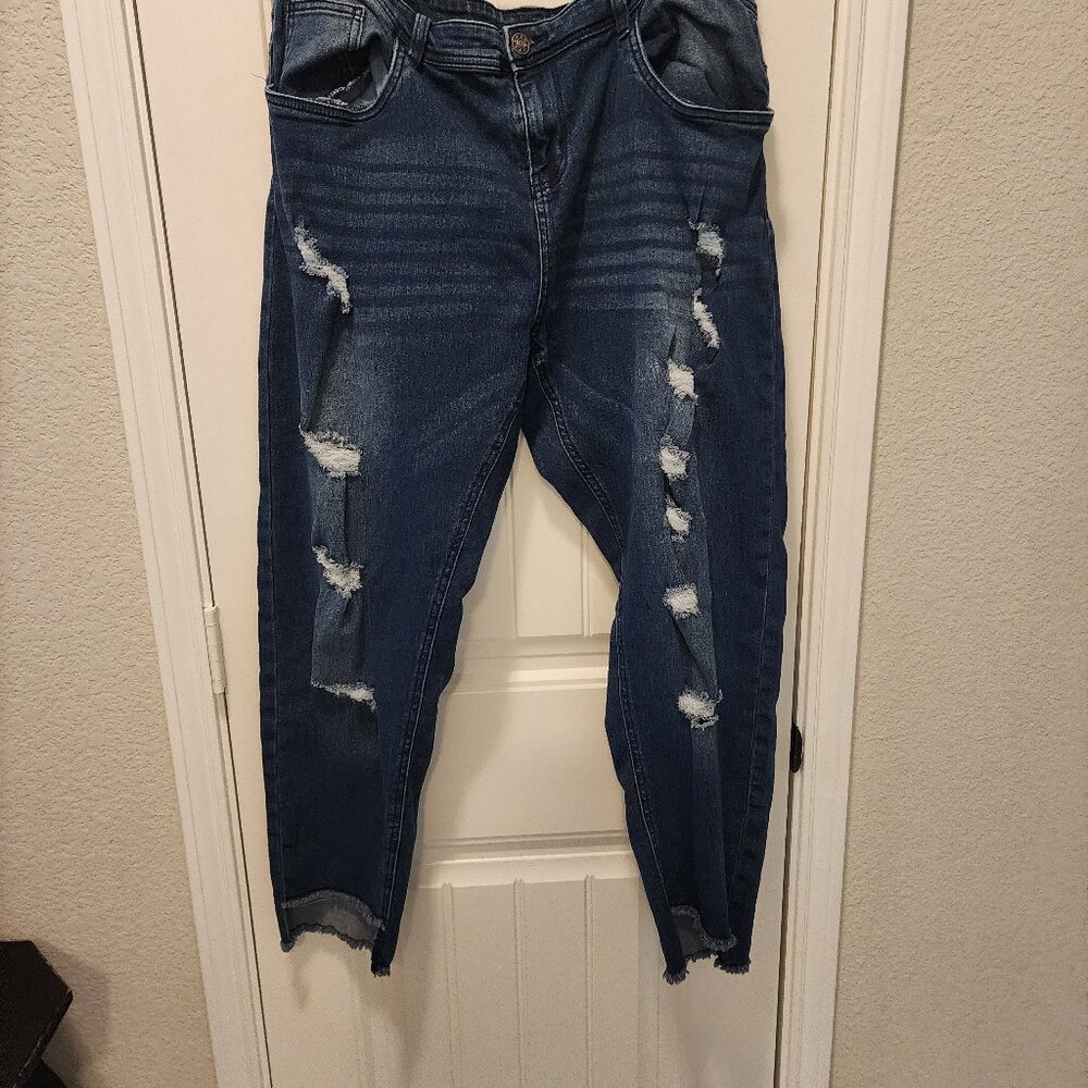 Just Love Ripped Jeggings 1X
